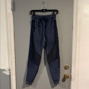 Jordan Zion Mens Slim Fit Fleece Pants Dri-FIT DR2109-410 Blue Size XS Pre Owned